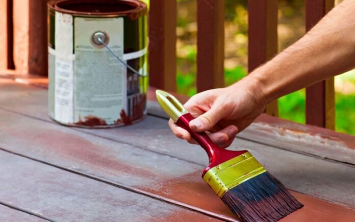 deck painting