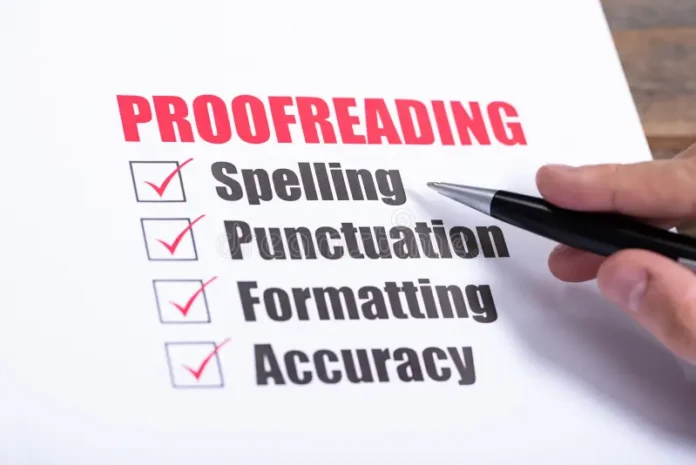 professional proofreading services