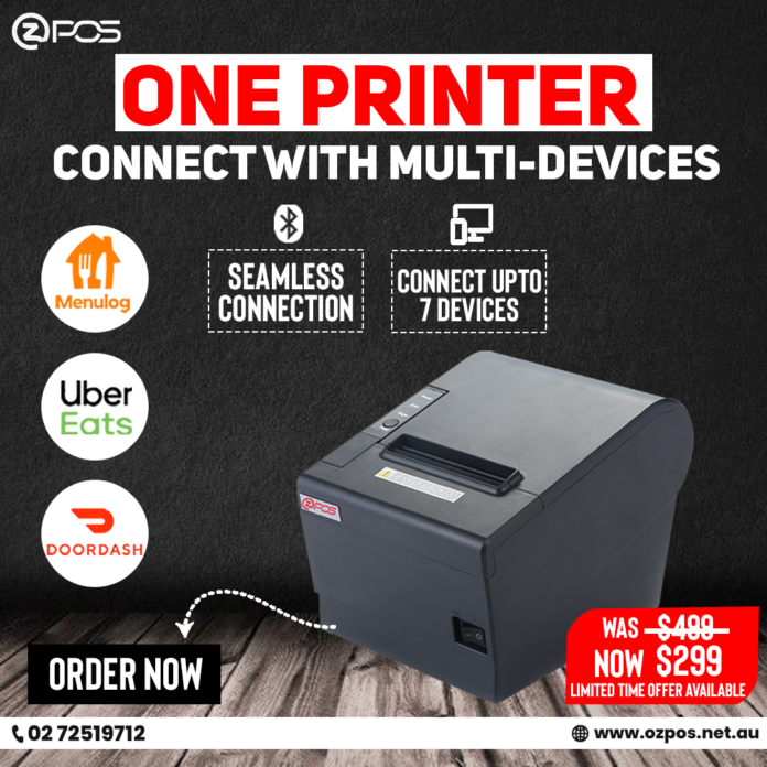 multi-connect Bluetooth printer