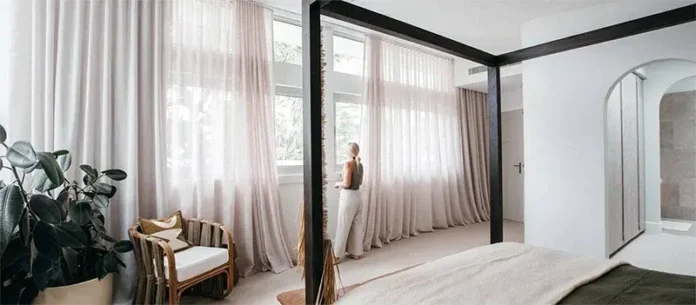 sheer curtains Dubai