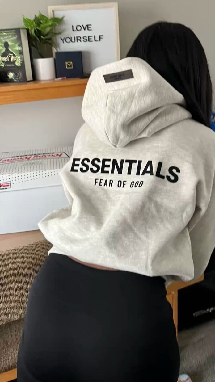 Fear Of God Essentials Hoodie Official Online Store
